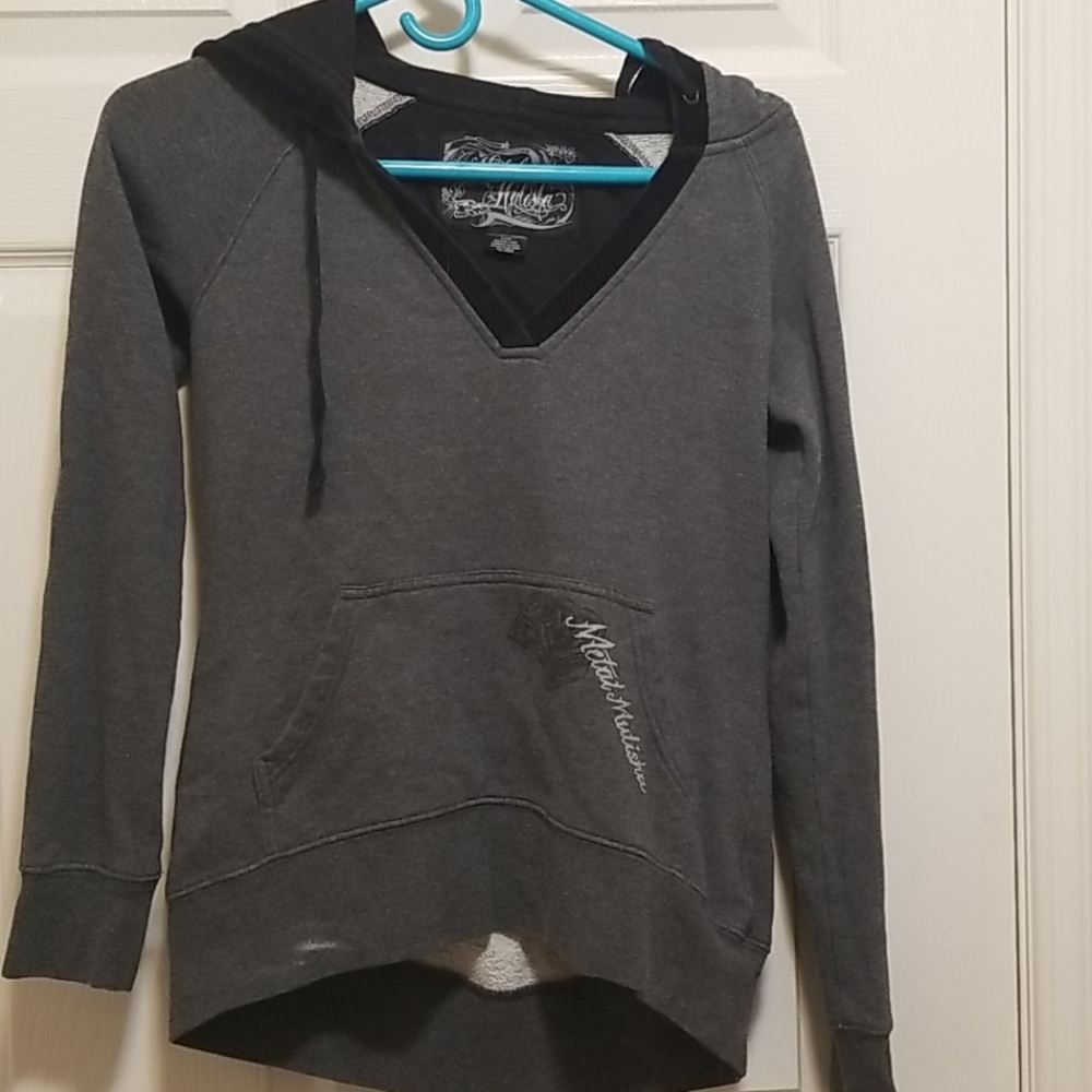 Gray hoodie